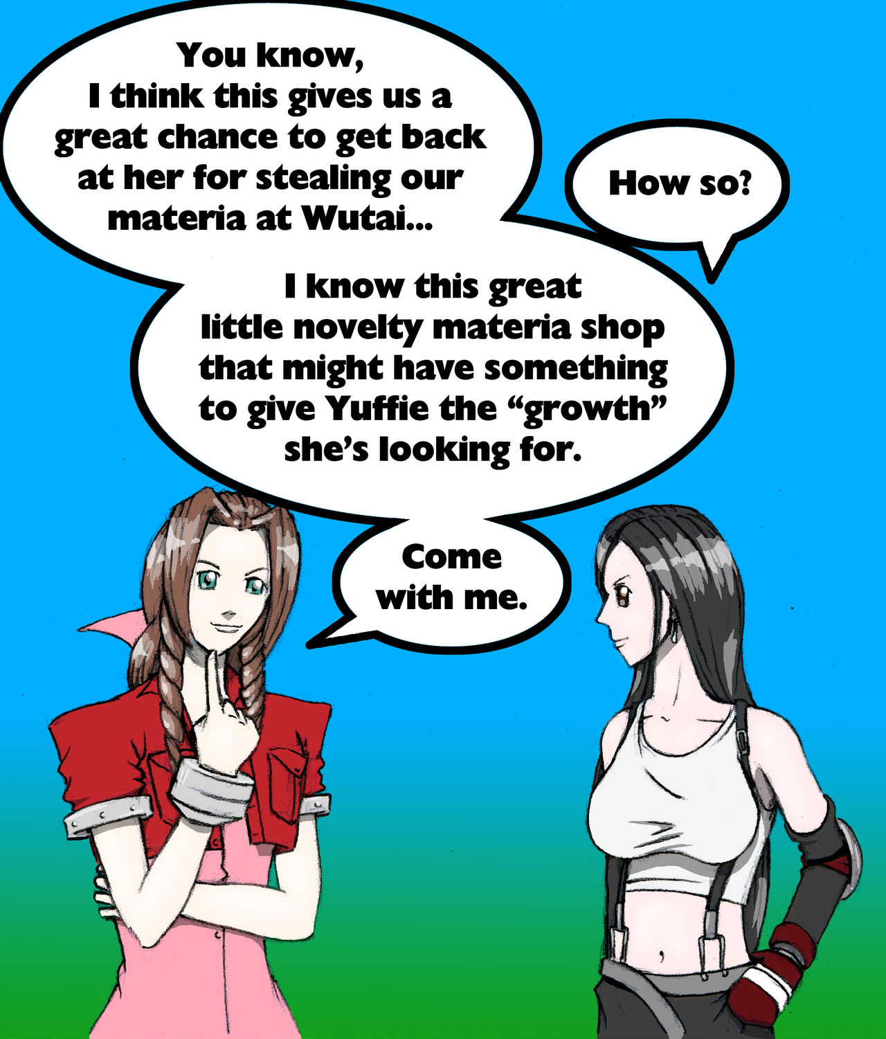 Yuffie Gains Weight page 6 full