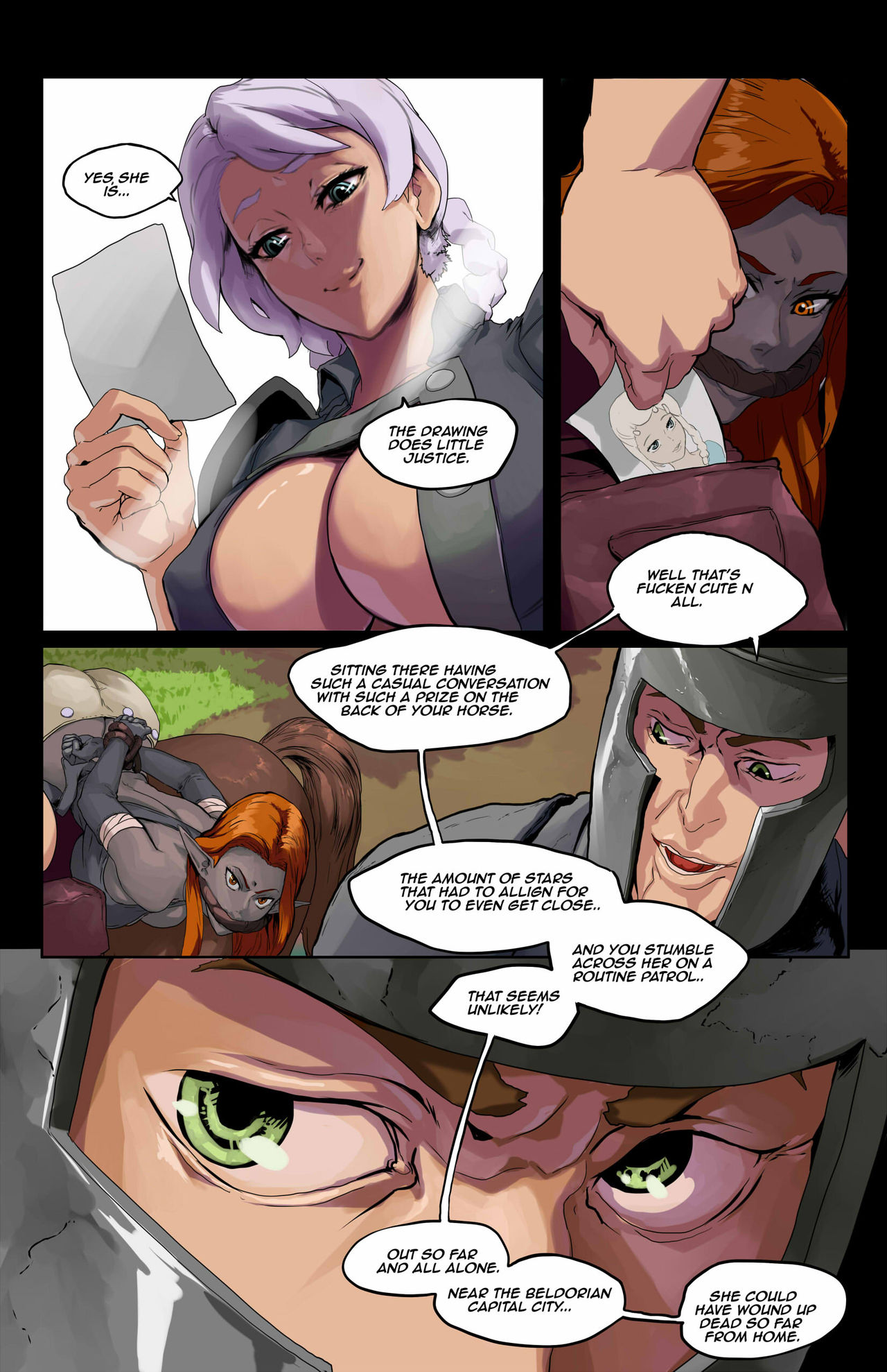 Tales of Beatrix - Knight and Mare page 2 full