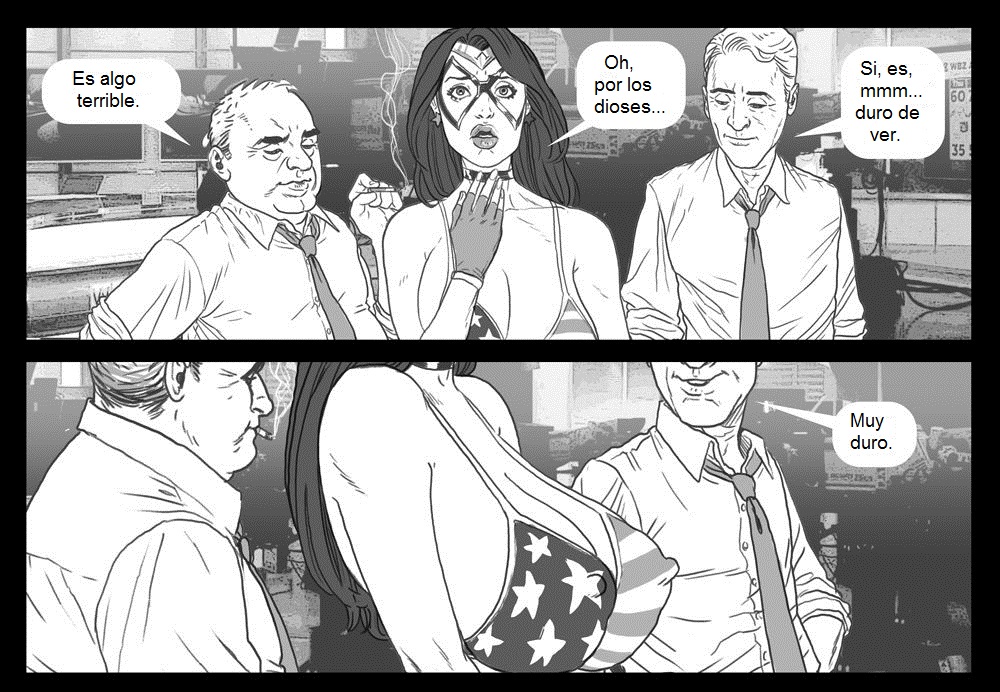 Ms Americana vs The Satyr page 7 full