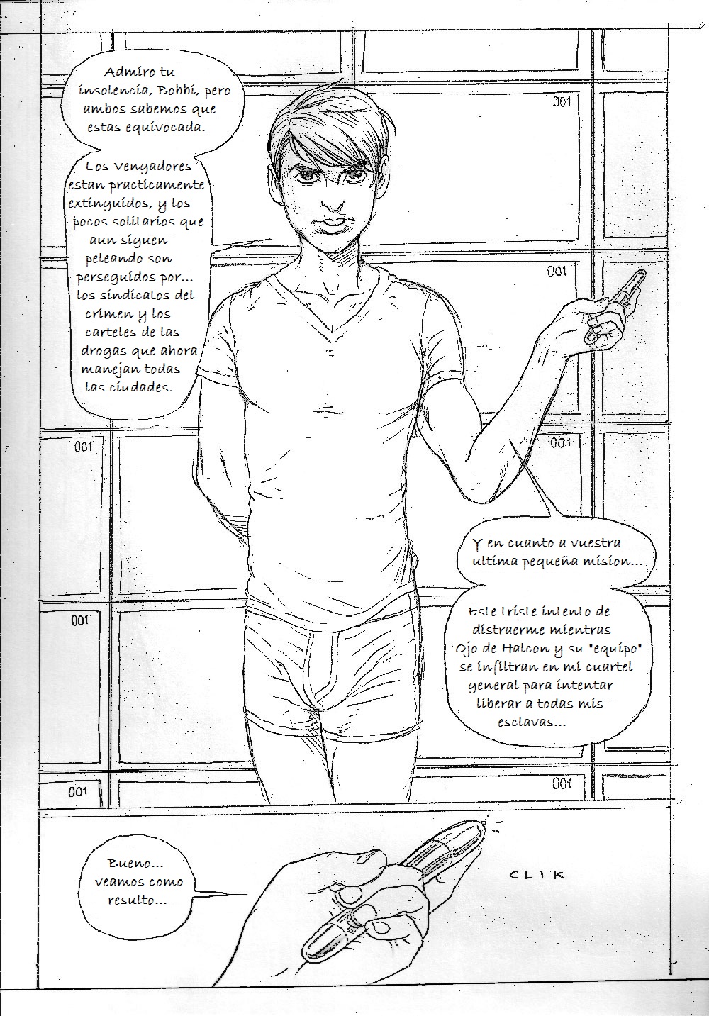 Agenda de Sumision 011 Mockingbird and SpiderWoman page 3 full