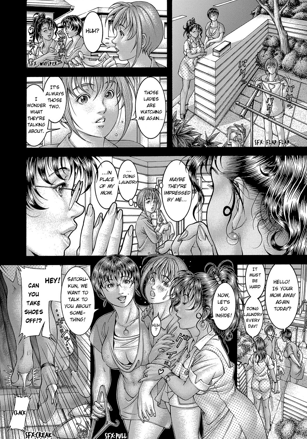 Sakunyuu Fujin -Satoru-kun no Sainan- | Vacuum Madam: Satoru-kun’s Misfortune page 4 full