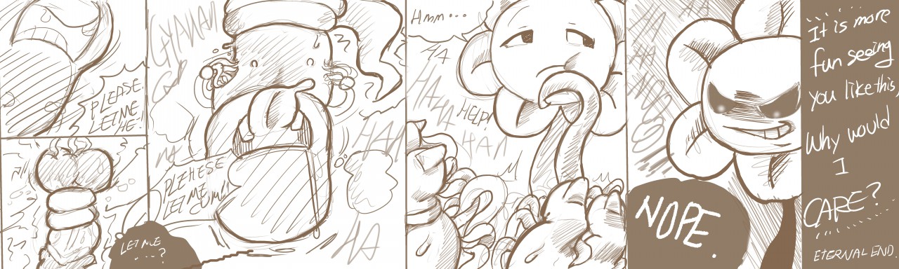 Flowey and the Monster Kid page 7 full