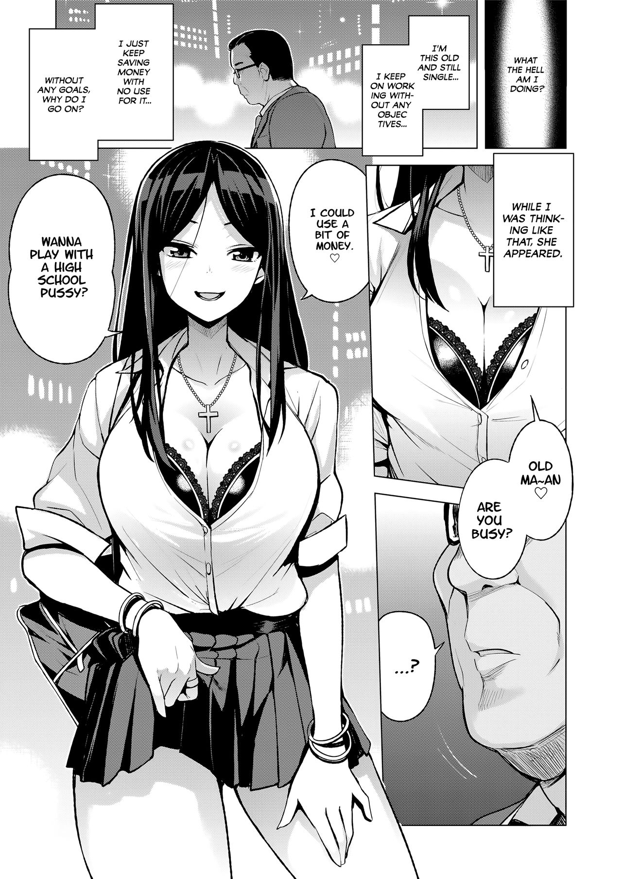 JK-ENKO ~Kurosawa Mia no Baai~ | JK-ENKO, the Case of Kurosawa Mia   =White Symphony= &amp; Constipat8 page 1 full