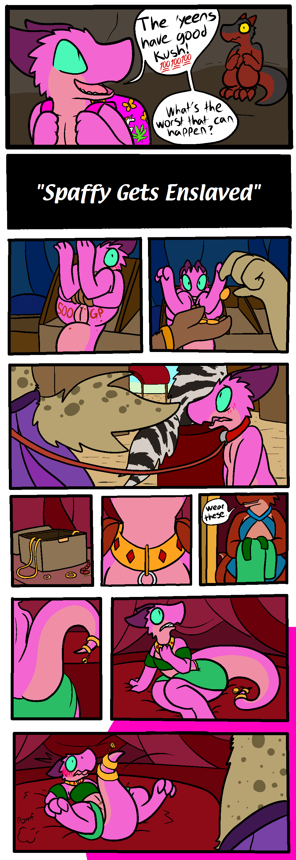 Spaffy Gets Enslaved page 1 full